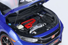 1/18 LCD 2020 Honda Civic Type-R Type R TypeR FK8 (Blue) Diecast Car Model