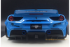  1/18 Kingston Ferrari 488 LB-Works Liberty Walks Blue Car Model