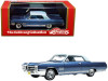 1964 Buick Wildcat Diplomat Blue Metallic with Light Blue Top Limited Edition to 220 pieces Worldwide 1/43 Model Car by Goldvarg Collection