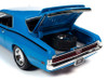 1/18 Auto World 1970 Mercury Cougar Eliminator Competition Blue with Black Stripes Diecast Model Limited