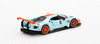 Ford GT GTLM #6 "Gulf Oil" Light Blue with Orange Stripes "USA Exclusive" 1/64 Diecast Model Car by True Scale Miniatures