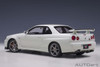 1/18 AUTOart Nissan Skyline GT-R GTR R34 V-Spec II (Pearl White) Car Model