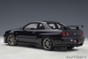 1/18 AUTOart Nissan Skyline GT-R GTR R34 V-Spec II (Black Pearl) Car Model