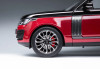 1/18 LCD 2020 Land Rover Range Rover SV Autobiography Dynamic 4th Generation (2013-Present) (Red & Black) Diecast Car Model