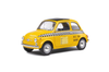 1/18 Soldio 1965 Fiat 500 Taxi NYC (Yellow) Diecast Car Model