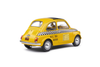1/18 Soldio 1965 Fiat 500 Taxi NYC (Yellow) Diecast Car Model