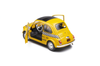 1/18 Soldio 1965 Fiat 500 Taxi NYC (Yellow) Diecast Car Model