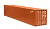 1/18 NZG "Auburn" 40 Ft Shipping Container (Brown) Diecast Model