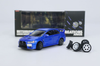  1/64 BM Creations Mitsubishi Lancer EVO X Blue LHD 