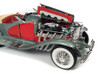 1/18 Auto World 1935 Duesenberg SSJ Speedster (Red & Silver) Diecast Car Model