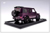 1/18 Motorhelix Mercedes-Benz Mercedes G-Class G63 AMG Brabus 800 (Purple) Resin Car Model Limited 199 Pieces