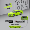 Vertex Nissan Silvia S14 Ridge RHD (Right Hand Drive) Light Green 1/64 Diecast Model Car by Tarmac Works
