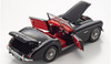 1/18 Kyosho Austin Healey 3000 Mk-1 (BN7) Convertible RHD (Right Hand Drive) Black Diecast Car Model