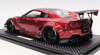  1/18 Ignition Model LB-WORKS Nissan GT-R R35 type 2 Red Metallic Resin Car Model