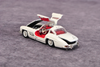  1/64 BSC  Mercedes-Benz 300SL Glossy White with Red interior Diecast full open