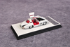  1/64 BSC  Mercedes-Benz 300SL Glossy White with Red interior Diecast full open