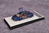  1/64 BSC Diecast full open Mercedes-Benz 300SL Morocco blue with Brown interior