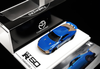 1/64 TimeMicro Nissan Skyline GT-R GTR50 GT-R50 Italdesign (Blue) Diecast Car Model