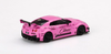 Nissan 35GT-RR Ver. 1 LB-Silhouette Works GT RHD (Right Hand Drive) Pink with Graphics "Class" Limited Edition to 4200 pieces Worldwide 1/64 Diecast Model Car by True Scale Miniatures