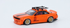 1/64 INNO64 NISSAN SILVIA S14 Rocket Bunny Boss Aero With Roof Rack and Bicycles