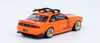 1/64 INNO64 NISSAN SILVIA S14 Rocket Bunny Boss Aero With Roof Rack and Bicycles