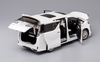 1/18 Kengfai Toyota Vellfire RHD (White) Diecast Car Model