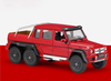 1/24 Welly FX Mercedes-Benz G63 AMG 6x6 (Red) Diecast Model