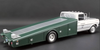 1/18 ACME 1970 Ford F-350 Ramp Truck - Brut - Allan Moffat - DDA Exclusive (Silver and Green) Diecast Car Model