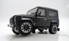  1/18 LCD Landrover Defender D90 V8 pearl black  Diecast full open