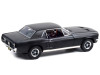 1/18 Greenlight 1967 Ford Mustang Coupe Matt Black (Adonis Creed's) "Creed" (2015) Movie Diecast Car Model