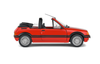  1/18 Solido PEUGEOT 205 GTI MK1 CABRIOLET - ROUGE VALLELUNGA - 1989 Diecast Car Model 