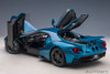 1/12 AUTOart 2017 Ford GT 2017 (Liquid Blue) Car Model