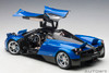 1/12 AUTOart Signature Pagani Huayra (Metallic Blue with Silver Wheels) Car Model