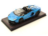 1/18 MR Collection Lamborghini Aventador Ultimae Roadster (Blu Tawaret Blue) Resin Car Model Limited