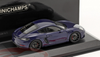 1/43 Minichamps 2020 Porsche 718 Cayman GTS 4.0 (982) Dark Blue Metallic Diecast Car Model Limited
