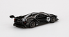 Ford GT Mk II #2 Shadow Black with Silver Stripes Limited Edition to 3360 pieces Worldwide 1/64 Diecast Model Car by True Scale Miniatures