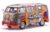 1/12 Sunstar Volkswagen Kombi Woodstock "Light" Bus Diecast Car Model Limited Edition