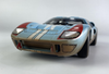  1/18 ACME Ford #1 GT40 MKII 1966 Le Mans Gulf Blue After Race Diecast Car Model