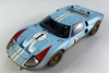  1/18 ACME Ford #1 GT40 MKII 1966 Le Mans Gulf Blue After Race Diecast Car Model