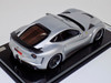 1/18 MEKO Ferrari F12 N-Largo Novitec Rosso Gloss Silver with Carbon Base Resin Car Model Limited 04/05