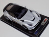 1/18 MEKO Ferrari F12 N-Largo Novitec Rosso Matt Silver with Carbon Base Resin Car Model Limited 05/05