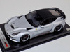 1/18 MEKO Ferrari F12 N-Largo Novitec Rosso Matt Silver with Carbon Base Resin Car Model Limited 05/05