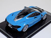 1/18 Tecnomodel McLaren P1 (Baby Blue with Silver Wheels & Black Hood) with Carbon Base Resin Car Model Limited 01/15