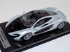 1/18 Tecnomodel McLaren P1 (Ice Silver with Silver wheels & Black Hood) with Carbon Base Resin Car Model Limited 01/10