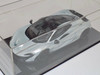 1/18 Tecnomodel McLaren P1 (Ice Silver with Black wheels & Black Rear Wing) with Carbon Base Resin Car Model Limited 01/20