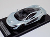 1/18 Tecnomodel McLaren P1 (Ice Silver with Black wheels) with Carbon Base Resin Car Model Limited 01/08