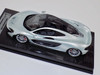 1/18 Tecnomodel McLaren P1 (Ice Silver with Silver wheels) with Carbon Base Resin Car Model Limited 01/15