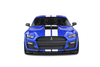 1/18 Solido 2020 Ford Mustang Shelby GT500 Fast Track Ford Performance Blue Diecast Car Model