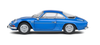  1/18 Solido 1969 Renault Alpine A110 1600S (Blue) Diecast Car Model