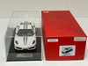 1/18 Looksmart Ferrari F430 Scuderia Avus White Silver Stripe Titanium Wheels Resin Car Model